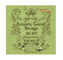 ARIA AGS-203C/L Acoustic Guitar Coated Strings Coated Light アリア コーディング アコースティックギター弦 ライトゲージ 3セット入りのお得な弦