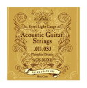 ARIA AGS-203XL Acoustic Guitar Strings Extra Light アリア アコースティックギター弦 エクストラ ライト ゲージ3セットパック