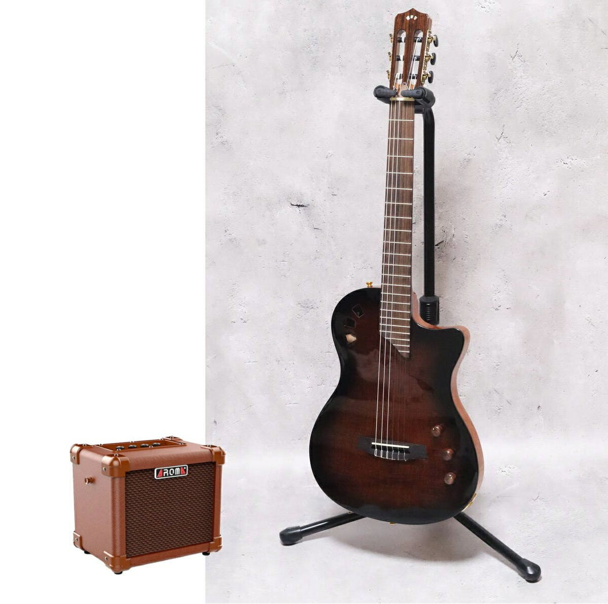 CORDOBA STAGE Edge Burst & AROMA AG-10A セット販売 コルドバのエレガットとアロマのエレアコ用アンプのセット