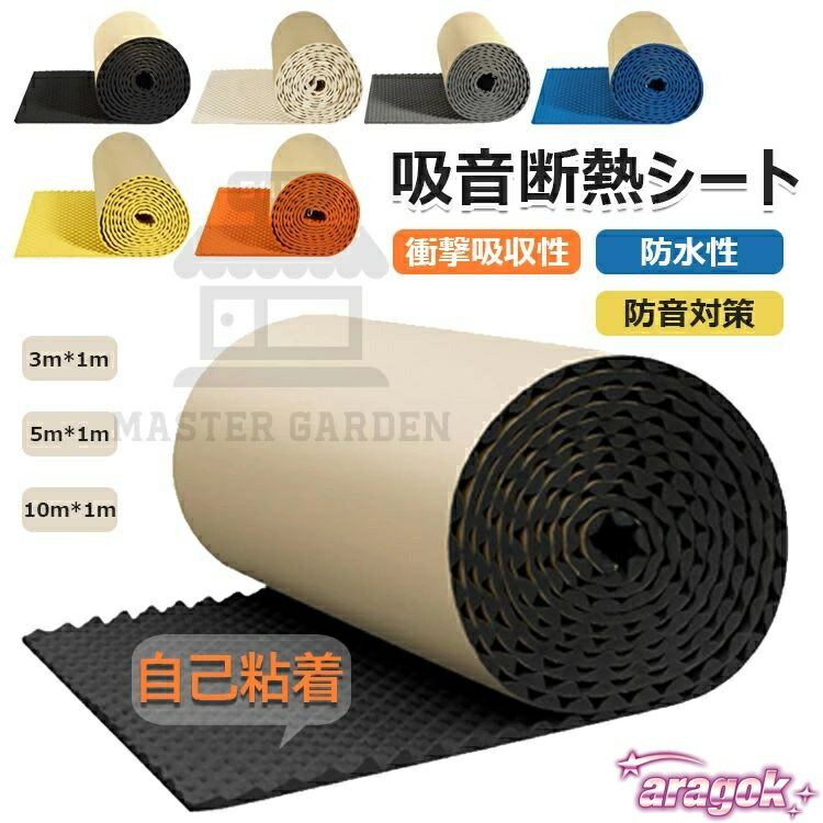 【全品2点で5%OFF】吸音パネル 防音材 遮音パネル 防音パネル サウンドパッド 音響パネル 3×1m 5×1m 10..