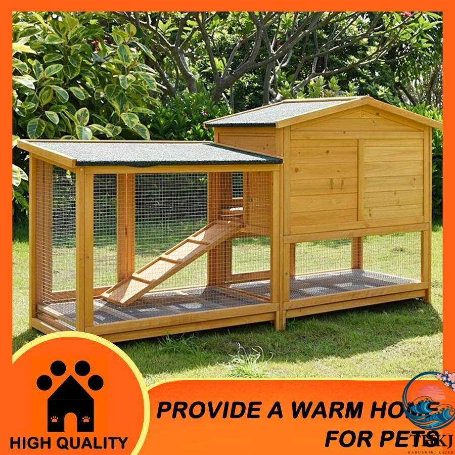 【全品5%ポイント】木製鶏小屋 大型鶏舎 家禽ケージ 鶏小屋 4-6羽用 2段 木製鶏小...