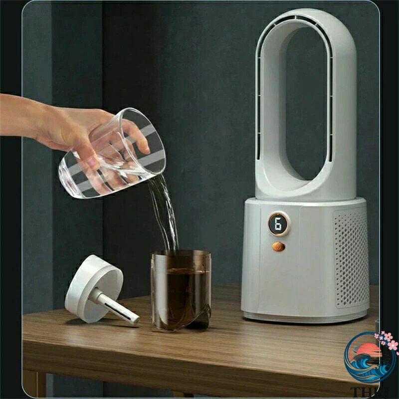 【全品5%ポイント】冷風扇風機 スポットクーラー 羽なし 羽根無し 小型冷風機 扇風...