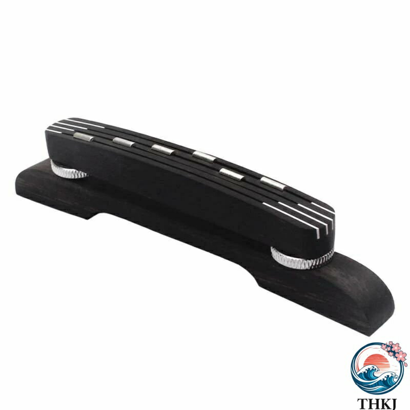 【全品2点で5%OFF】エボニーブリッジ調整可能な高さの銅ドット.ナージャズギターアクセサリー用