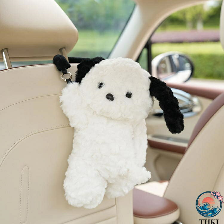 【全品5%ポイント】吊り下げ ティッシュホルダー うさぎ 動物 ティッシュケース ティッシュボックスカバー パンダ THKJ ティッシュボックス くま 軽量 [3]