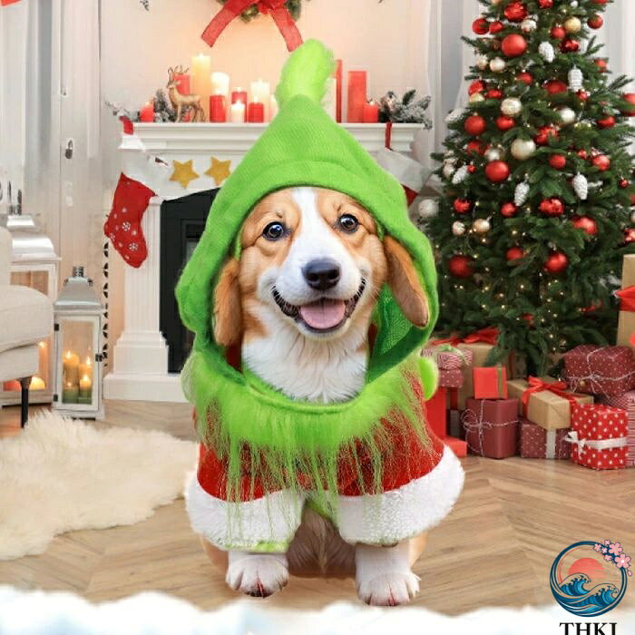 【全品5%ポイント】クリスマス ペット服 2点セット 猫服 犬服 クリスマス衣装 犬の...