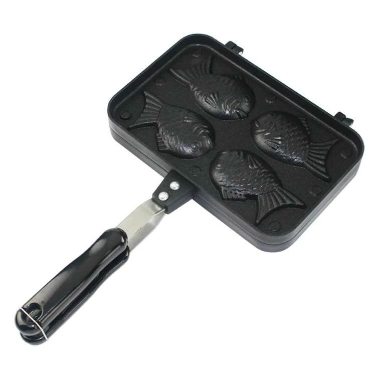 【全品5%ポイント】フッ素加工 業務用 キャンプ 鯛焼き器 たい焼き器 たい焼きメー...
