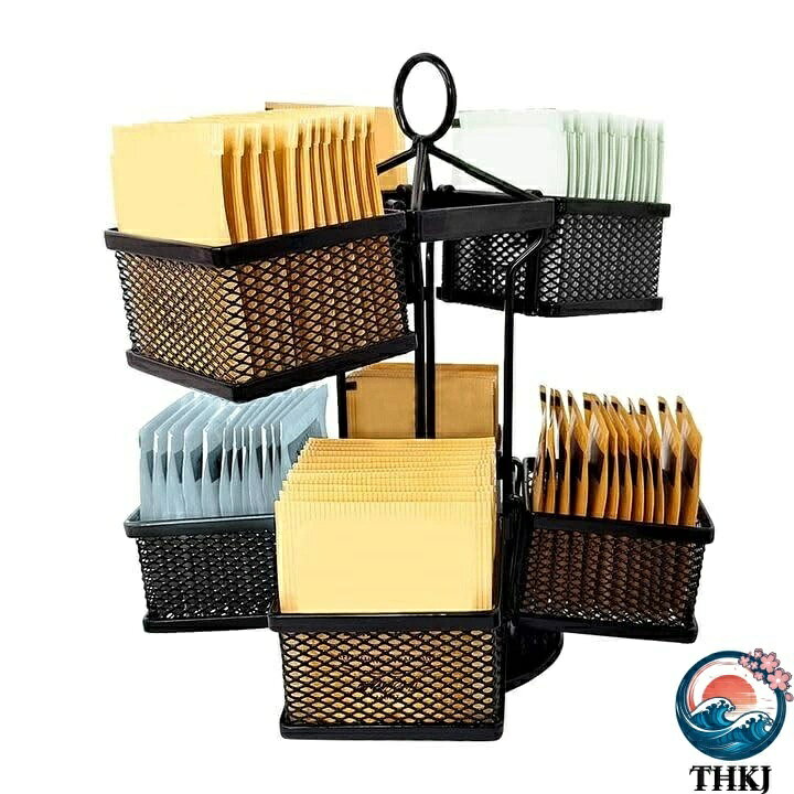 樂天商城 - 【全品2点で5%OFF】ティーバッグホルダー ステンレス 取り外し可能 THKJ 8コンパートメント ティーバッグ収納 キッチン収納ラックお茶バッ 軽量 持ち運び便利