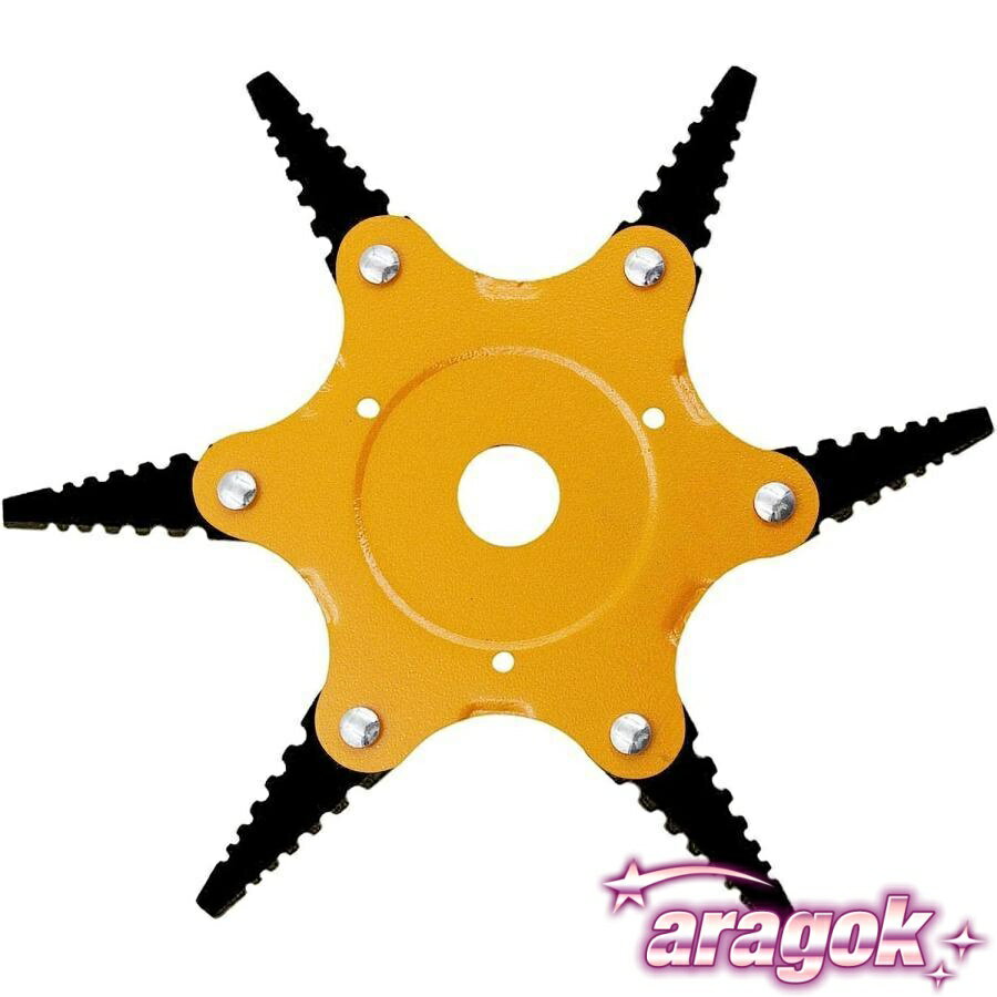 【本日中にご注文で5%OFF】雑草ブラシヘッド 芝刈り機ヘッド 鋼線材 新型 草刈機用チップソー 雑草クリ..