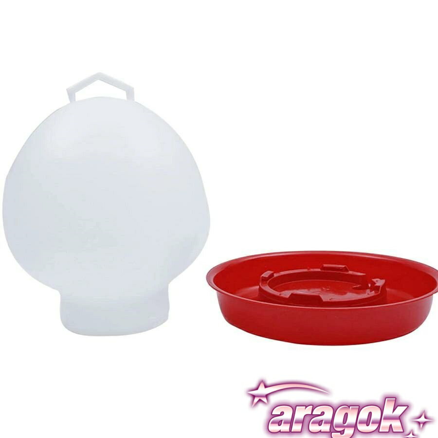 【全品2点で5%OFF】ニワトリ用 自動給水器 水飲み器 チキン アヒル 1Pcs THKJ 3L 家禽用 ウォーターディスペンサー 水入れ フィーダー 養鶏用品 プラスチック 2