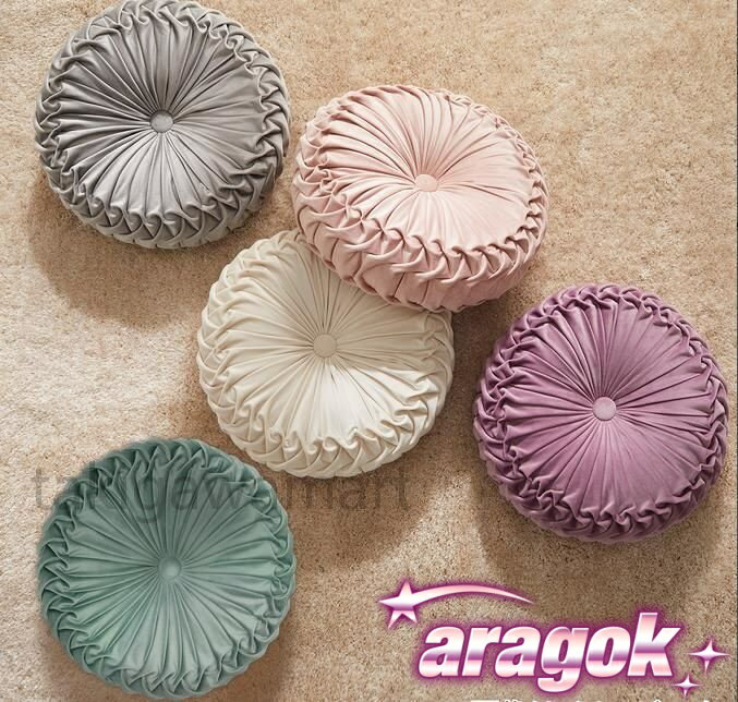 【本日中にご注文で5%OFF】【デコホーム商品】円形クッション おしゃれ ラウンドクッション フロアクッ..