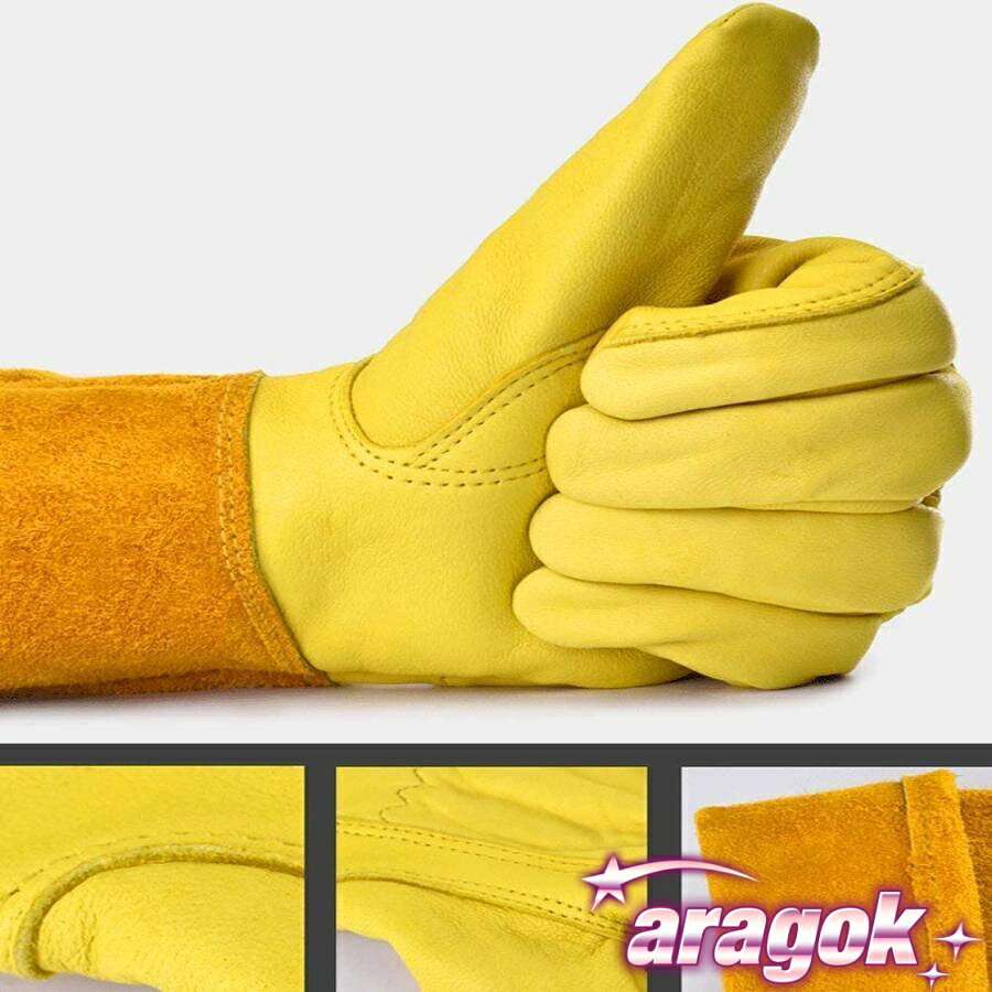 【全品5%ポイント】作業手袋 ガーデニング手袋 ガーデングローブ 革手袋 プロフェ...