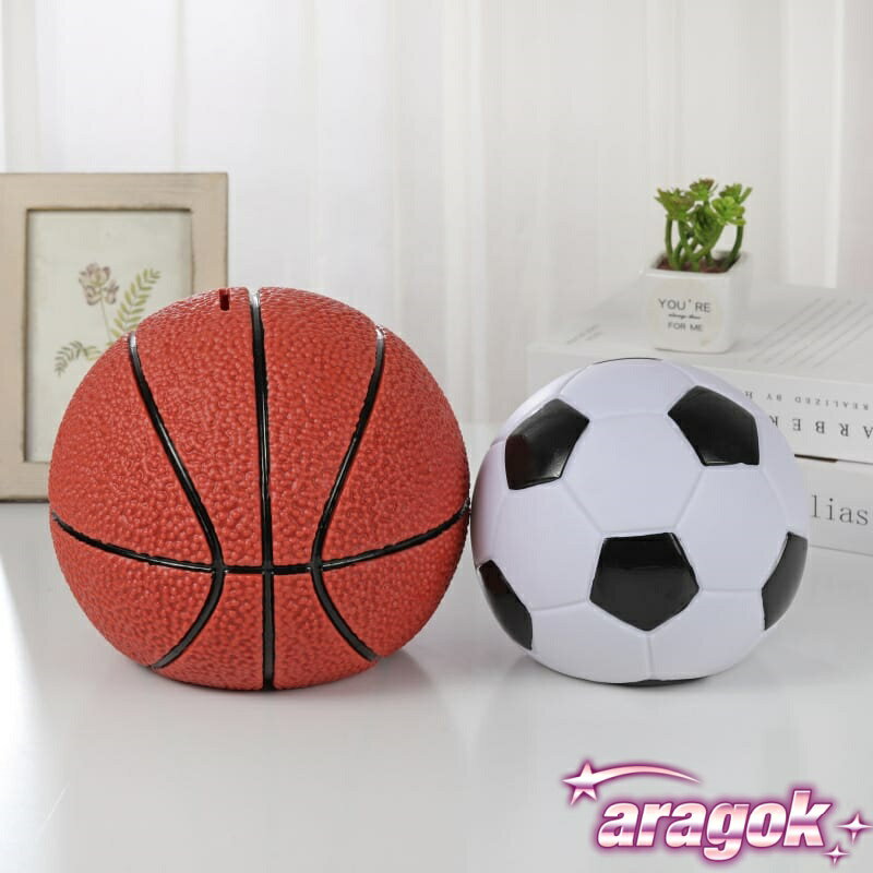 【本日中注文で5%OFF】貯金箱 サッカー バスケットボール 子供 カートゥーン 硬貨 コイン貯金箱 学生 ..