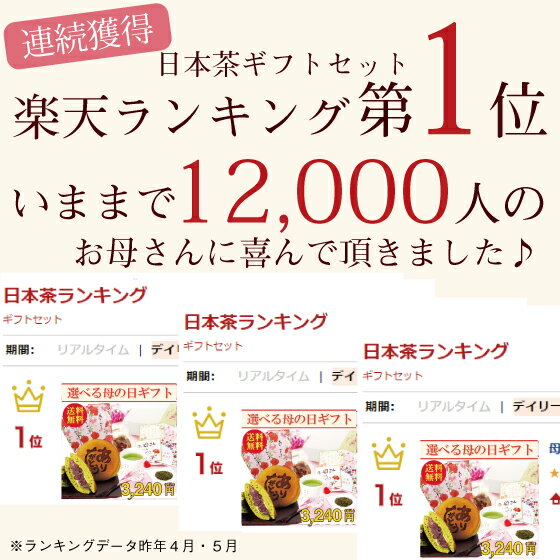 母の日 プレゼント スイーツ ギフト 新茶 お菓子 和菓子 お茶 緑茶 2020 送料無料 ワンランク上のギフト！4種から選べる静岡新茶＆ご当地スイーツセット 母の日ギフト お母さんありがとう 深蒸し茶 静岡茶 健康茶 どら焼き 早割 早期特典【新茶2020】