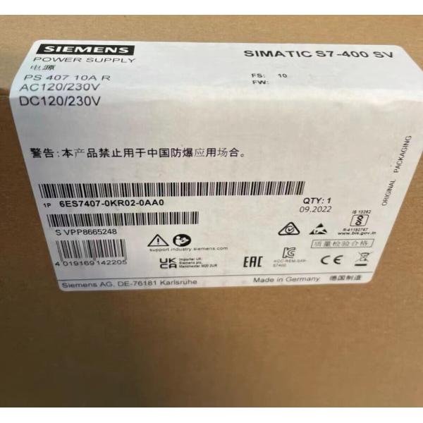 新品 送料無料1PC SIEMENS 6ES7407-0KR02-0AA0 6ES7 407-0KR02-0AA0