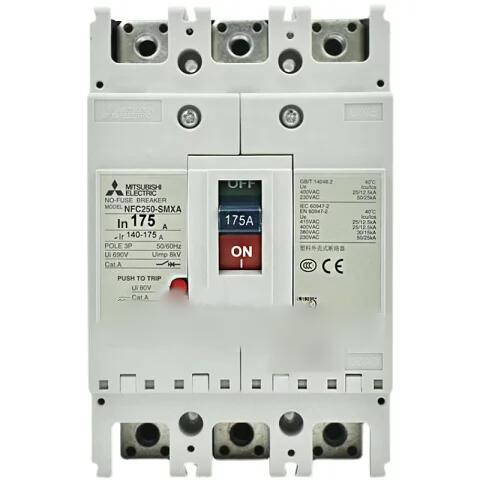 ���ʡ� ������̵�� ��MITSUBISHI ��ɩ�ŵ� NFC250-SMXA 3P 175A�ѥΡ��ҥ塼�����Ǵ��6�����ݾڡ�