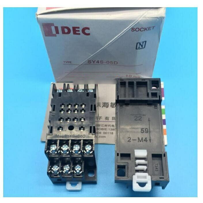 【新品★送料無料】50個入セット IDEC アイデック SY4S-05D SN4S-05D 表面接続ソケット【6ヶ月保証】