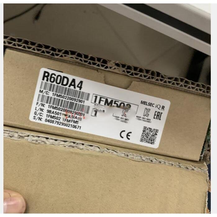 新品【 ★送料無料 】MITSUBISHI/ 三菱 R60DA4 アナログ minus デジタル変換ユニット【6ヶ月保証】