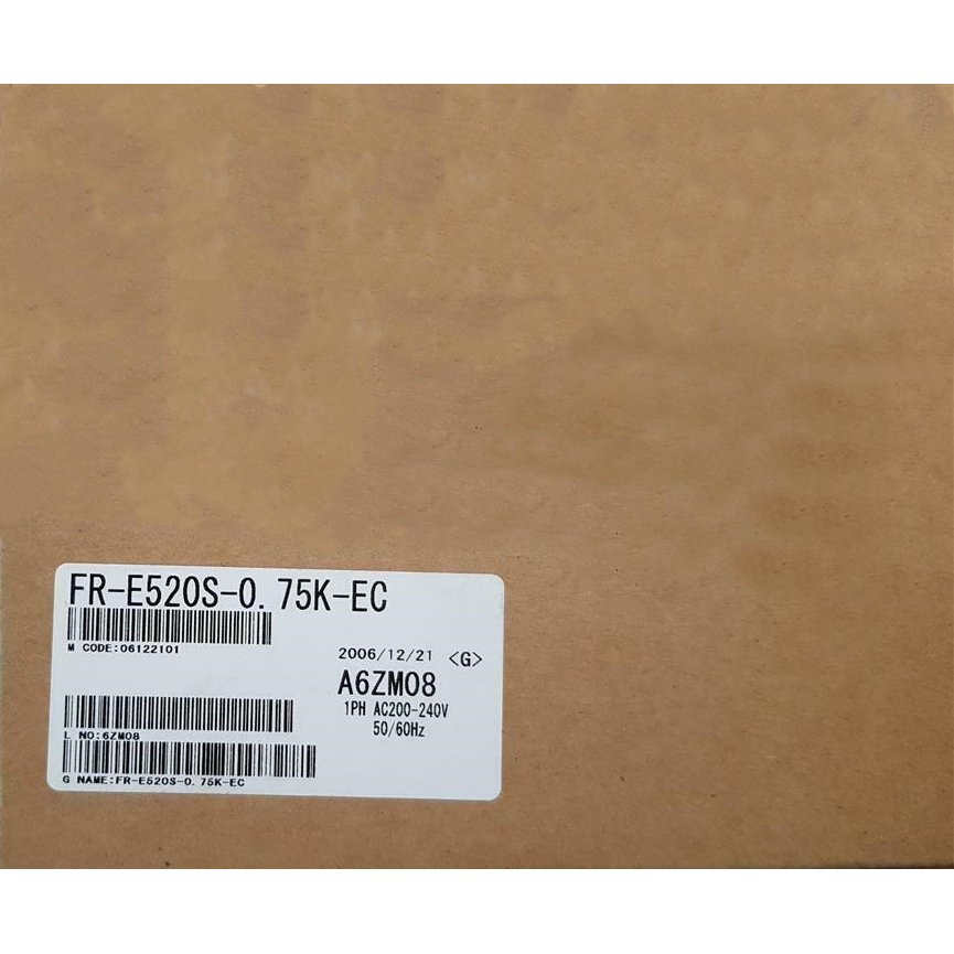 新品【 ★送料無料 】MITSUBISHI 三菱電機 FR-E520S-0.75K-EC 用インバーター【6ヶ月保証】