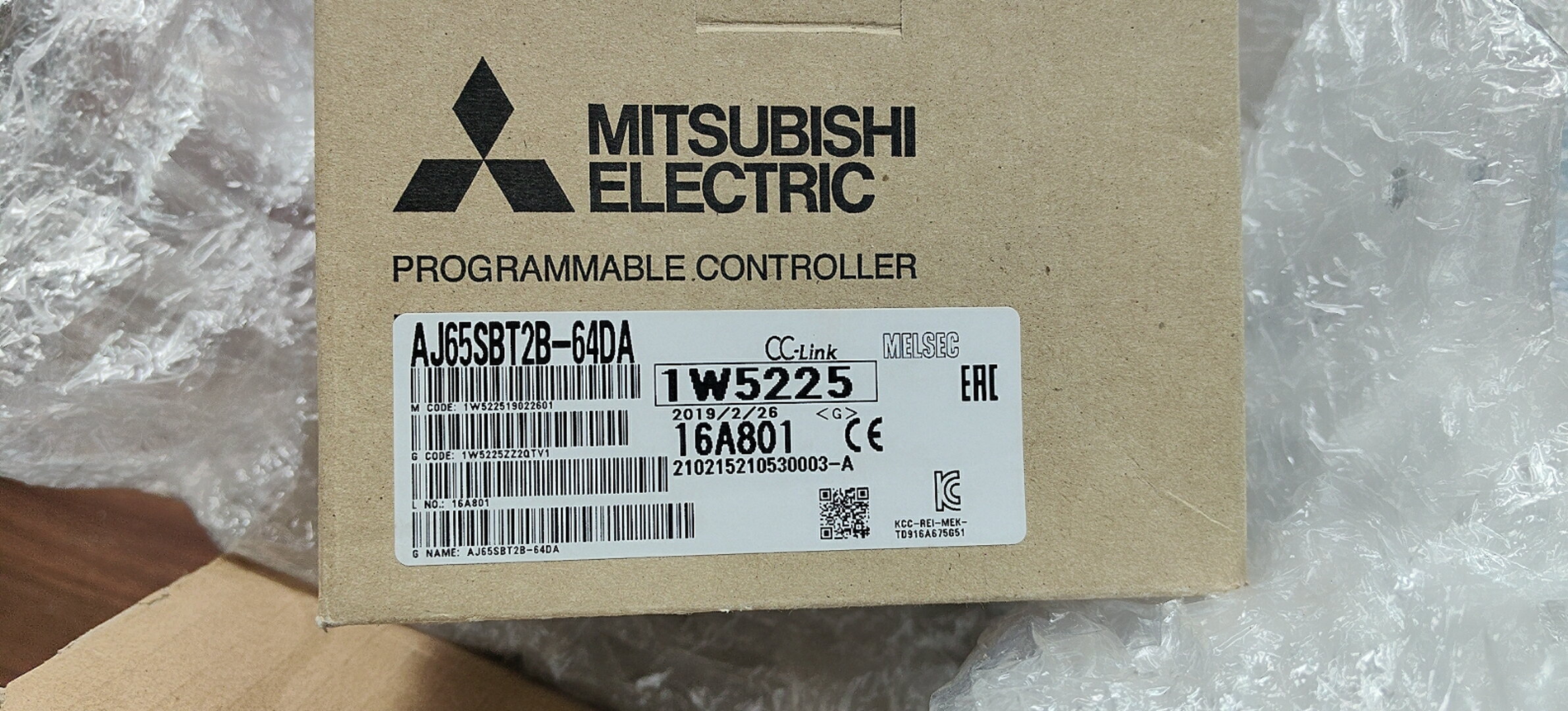 MITSUBISHI/三菱電機 AJ65SBT2B-64AD アナログ-デジタル変換ユニット　シーケンサ