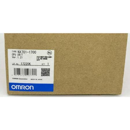 新品【 ★送料無料 】 OMRON オムロン NX701-1700 CPUユニット【6ヶ月保証】