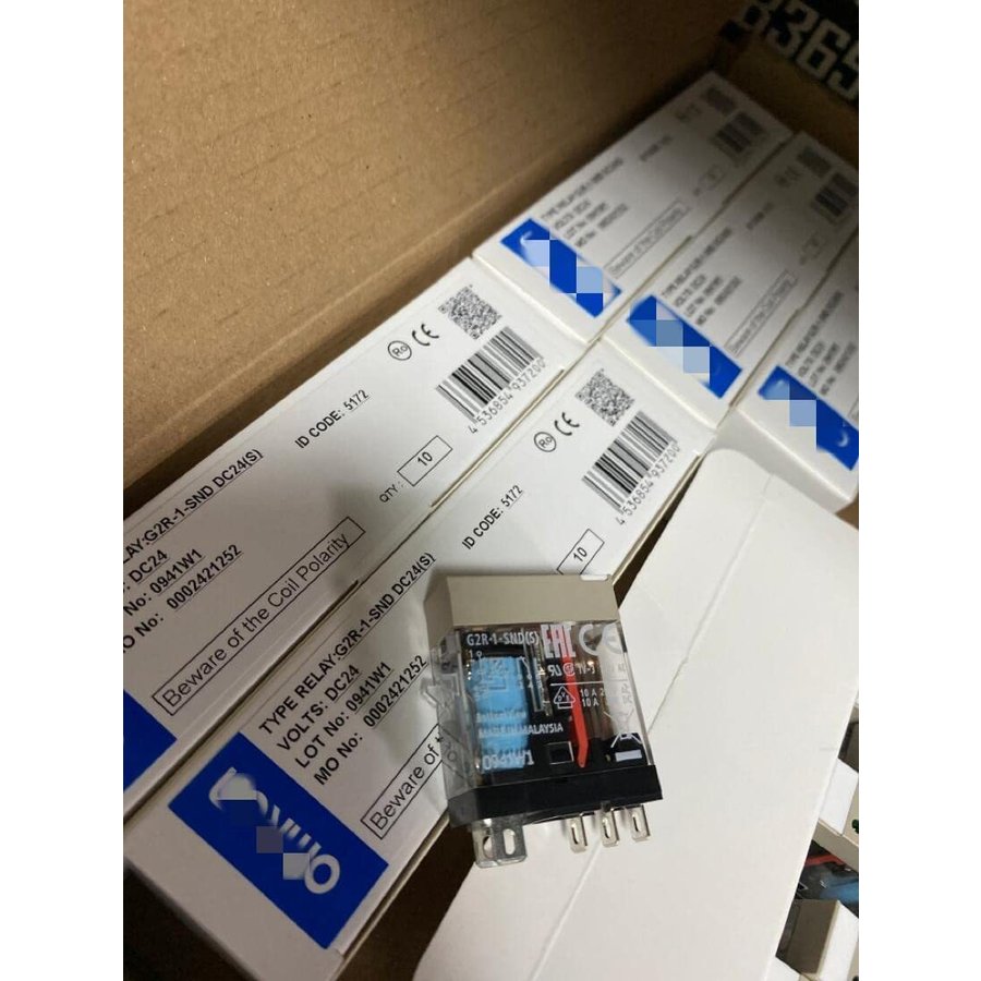 【新品★送料無料】 10個入りセット OMRON オムロン リレー 表面接続ソケット G2R-1-SND （S） DC24V【6ヶ月保証】