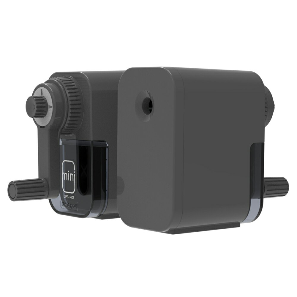 ナカバヤシ 手動鉛筆削りmini／ブラック DPS-H401BK