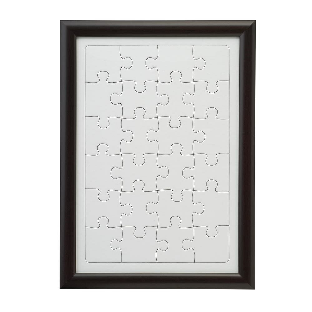 世界で1つのパズルを作って飾ろう！無地パズル1枚付き絵を描いてオリジナルパズルとして部屋に飾れます。大切な人へ贈ることもできます。子供から大人までシーンに合わせて様々な使い方ができます。