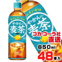 【送料無料】【安心のコカ・コーラ社直送】やかんの麦茶 from 一(はじめ) PET 650mlx48本（24本x2ケース）