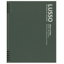 ナカバヤシ Wリングかける〜の台紙アルバムKG2／ルッソ／ブラック LUWK-K2-D