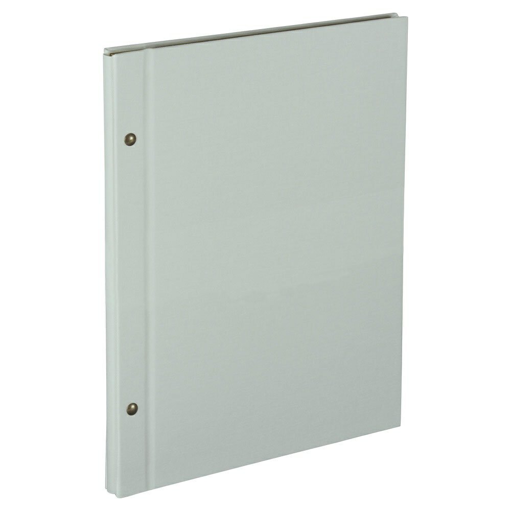 ナカバヤシ ハルマー／ビス式フリーアルバム／A4／ミントブルー A-HRA4-301-B