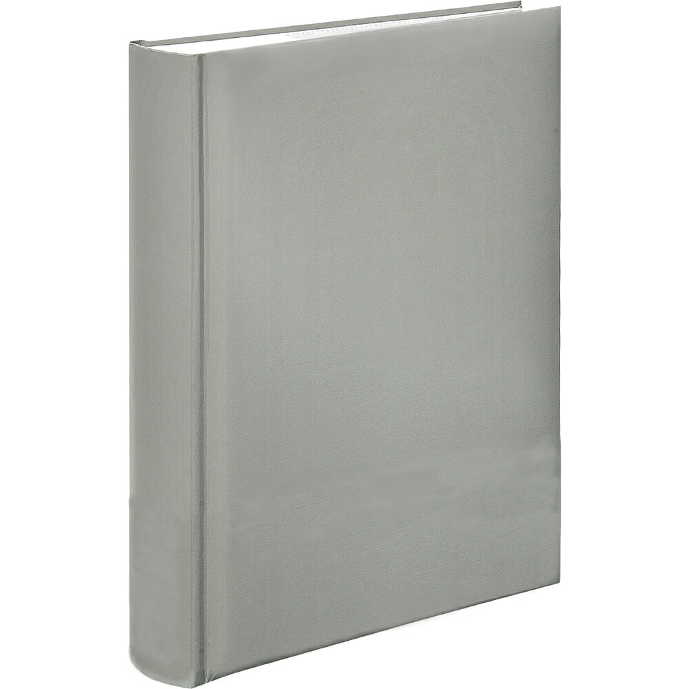 ナカバヤシ セラピーカラー背丸ブック式Pアルバム240クールグレー TCBP-240-CG