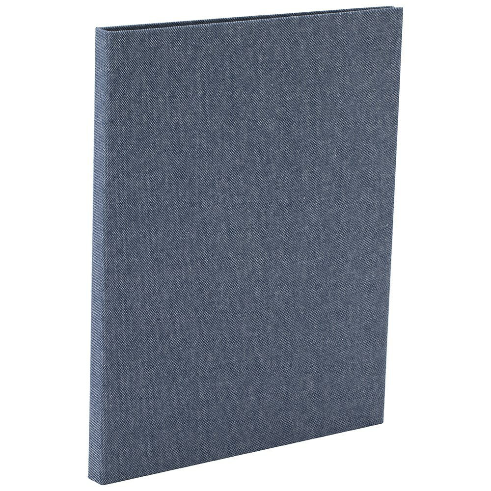 ナカバヤシ コット／黒台紙フォトアルバム／2L判ヨコ48枚／ブルー A-COP2L-480-B