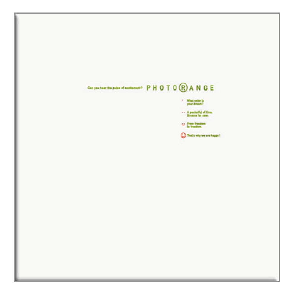 ナカバヤシ フヤスアルバム20R／フオトレンジ／W 20L-92-W