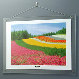 アクリル製　ピクチャーフレーム　写真額　壁掛けタイプ　A2判プリント用　フ-ACH-A2