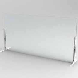 樂天商城 - ナカバヤシ アクリルパーティション　W1200×600mm／クリア PTS-AC1260CR