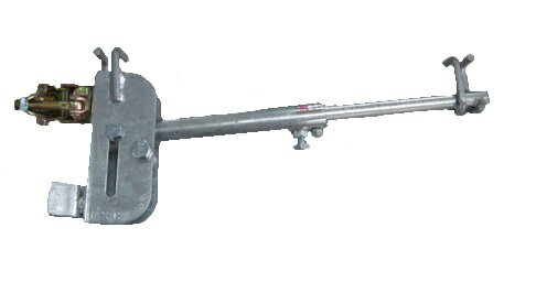 ネットブラケット ASB-5T 1本 バラ 有効長505ミリ Φ42.7〜48.6