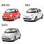 ٤3顼ۥեå500 2007FIAT500 2007ץХåߥ˥㥹ȥKinsmart󥹥ޡȼ1:28