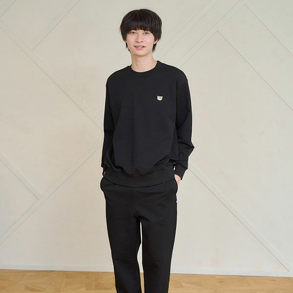 【11月20日限定 ポイント10倍】【PAUL ＆ JOE】paul & joe ポールアンドジョー【メンズ】ミニ裏毛無地 ロングパンツ ルームウェア 部屋着 長ズボン メンズ 男性 紳士 大人 高校生 秋冬 綿 コットン おしゃれ 猫 猫グッズ ブランド プレゼント ギフト