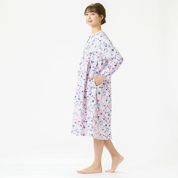 【5月18日限定 ポイント10倍】【MOOMIN ムーミン】×【Amour アムール】ホームドレス