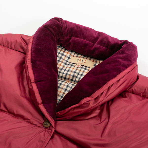 【1月1日限定 ポイント10倍】【DAKS】 ダックス レディース ダウン ベスト（日本製/ベスト/暖かい/秋/冬/入院/ギフト/プレゼント/入院着/Sサイズあり）