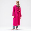 【mila schon】軽量 ウール レディース ローブ 冬 高級 無地 ロングガウン ギフト 日本製 ブランド ミラ・ショーン入院着