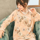 【6月25日限定 ポイント10倍】【PAUL&JOE PARIS room wear】クリザンテーム柄 綿スムースロンT 春 夏 秋 オールシーズン 綿 ギフト...