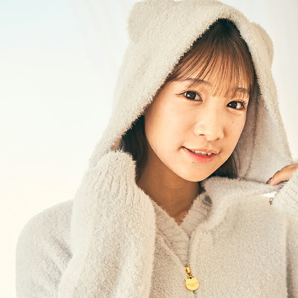 【PAUL&JOE PARIS room wear】ふわっフィーヤーン無地 猫耳パーカー レディース 冬 綿 ギフト ガールズ 長袖 かぶり かわいい 可愛い ...