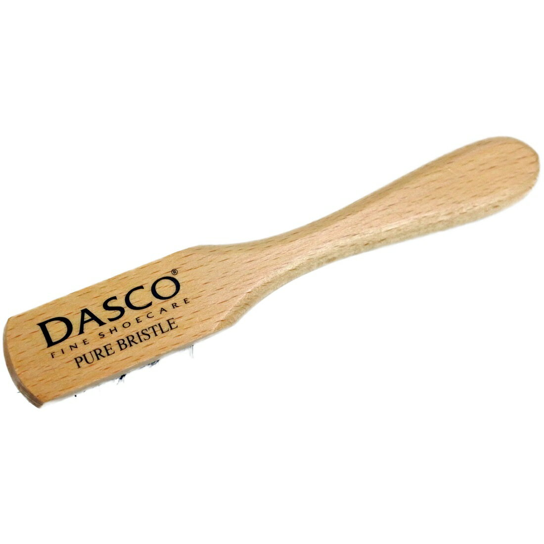 【楽天1位】 ※アウトレット品※【送料無料】DASCO ダスコ アプリケーターブラシ ブラック 豚毛ブラシ 靴磨き シューケア バッグケア レザーケア 2