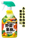 ベニカベジフルスプレー1000ミリ 殺虫剤あらゆる野菜、花の害虫予防に