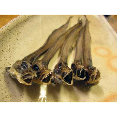 幻魚げんぎょの干物（20匹） 新潟土