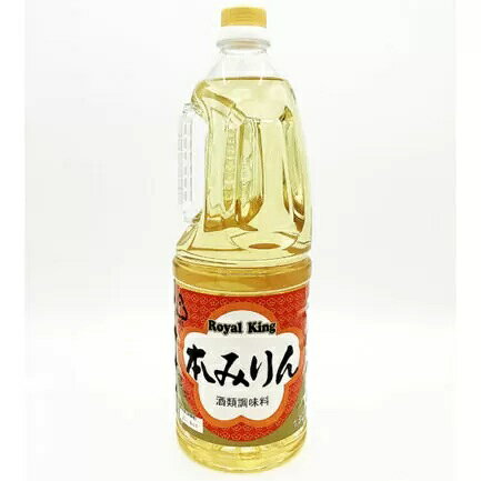 キング醸造 本みりん 業務用 ロイヤルキング本みりん 1800ml 原材料名 もち米（タイ産、国産）、米こうじ（タイ産米、国産米）、醸造アルコール、糖類（国内製造） 栄養成分表示（100g当たりの推定値） ●エネルギー 235kcal ●たんぱく質 0.0g ●脂質 0.0g ●炭水化物 42.2g ●食塩相当量 0.003g ●内容量 1800mL 賞味期限 詳しくは店舗までお問い合わせください。 保存方法 直射日光を避け、常温で保存してください。 製造者 キング醸造株式会社 兵庫県加古郡稲美町蛸草321