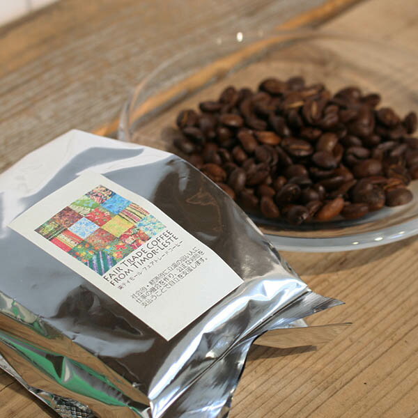 【ネコポス可】コーヒー豆「フェアトレードコーヒー・東ティモールJAS」～気軽に本格コーヒーを飲んで世界貢献 Timor-Leste fair trade COFFEE 100g