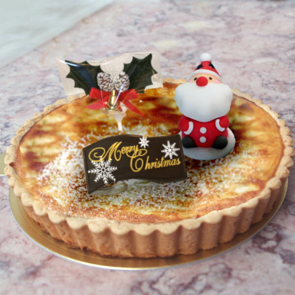 【冷凍便】いちじくとりんごのタルトのクリスマスケーキ～和歌山市産イチジクとかつらぎ町産リンゴ使用～（ ...