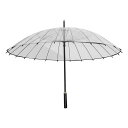 【2本セット】ビニール傘 まとめ買い 16本骨/24本骨 雨傘 レディース 長傘 16本 ビニール傘おしゃれ メンズ 透明傘 丈夫 16本 透明 傘 ワンタッチ...
